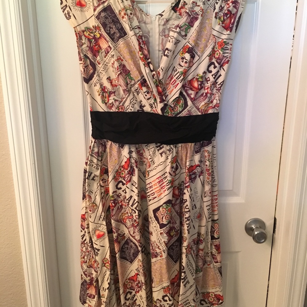 Folter Day of the dead dress